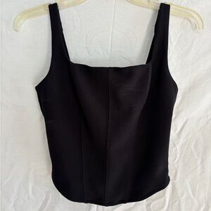 Abercrombie & Fitch Black Corset Top